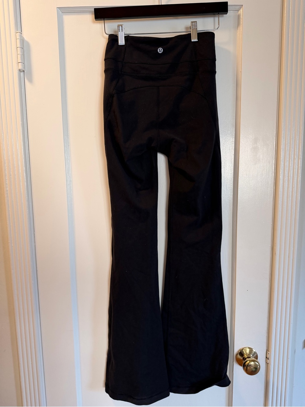 lululemon athletica Women’s Black Flare Yoga Pants (long)